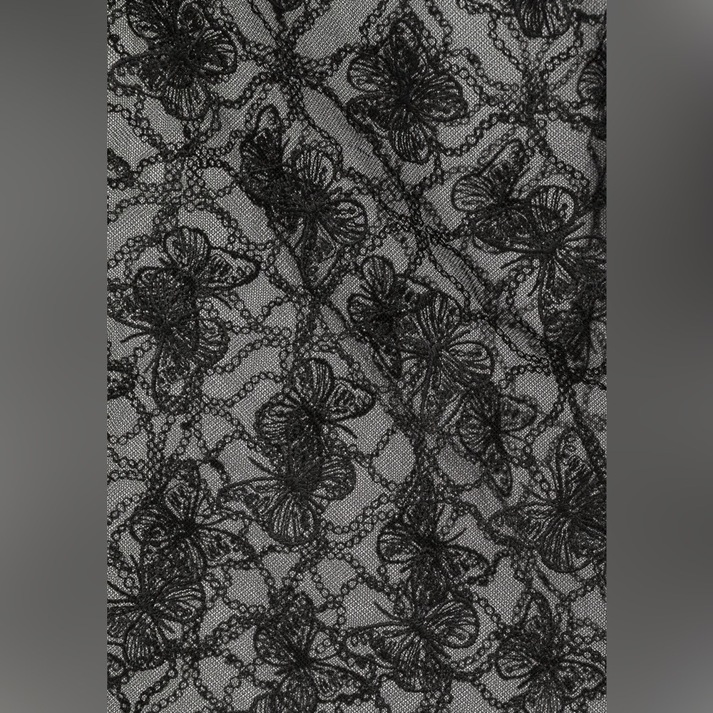 NWT Disturbia Chrysalis Butterfly Lace Tiered Maxi Skirt US 8 / UK 12 - Picture 5 of 10